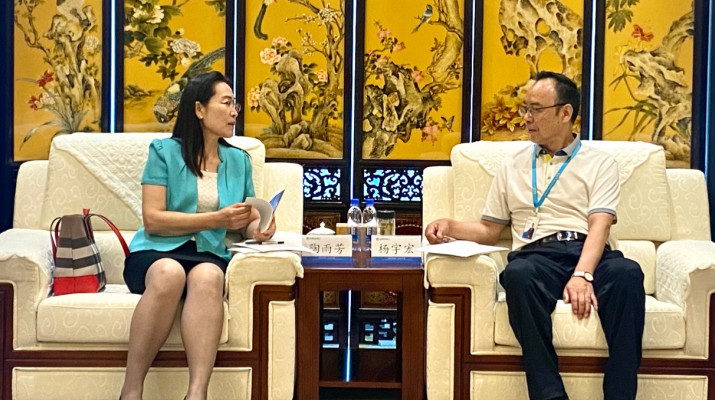 寧夏旅游投資集團(tuán)陶雨芳總經(jīng)理一行到訪(fǎng)甘肅文旅集團(tuán)